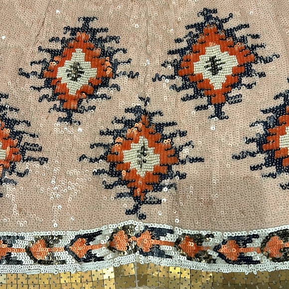 Zara sequined mini skirt, size XS - Picture 2 of 3